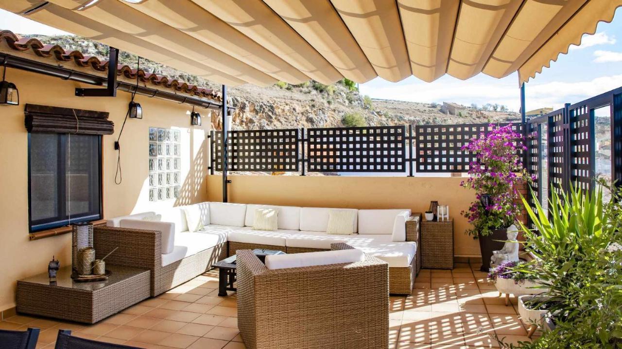 Atico Con Vistas En Albentosa La Torre Lägenhet Exteriör bild